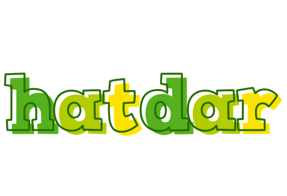 Hatdar juice logo
