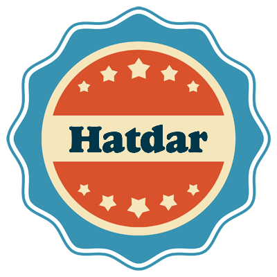 Hatdar labels logo