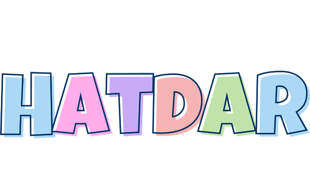 Hatdar pastel logo