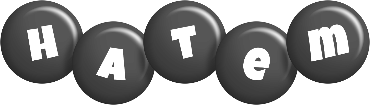 Hatem candy-black logo