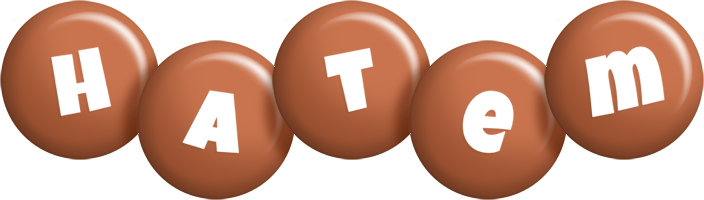 Hatem candy-brown logo