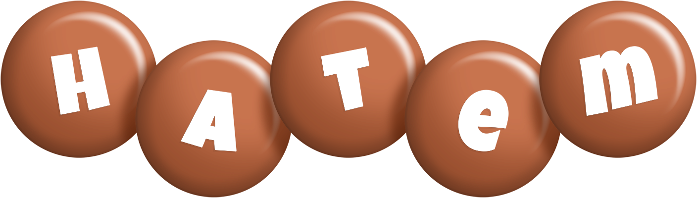 Hatem candy-brown logo