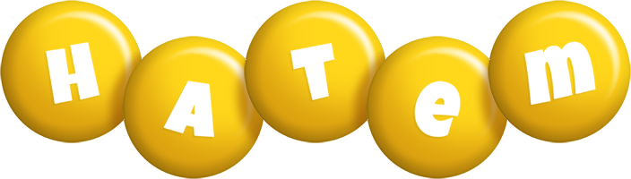 Hatem candy-yellow logo