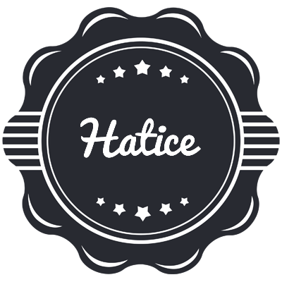 Hatice badge logo