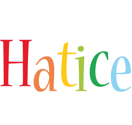 Hatice birthday logo