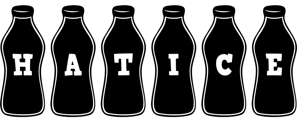 Hatice bottle logo
