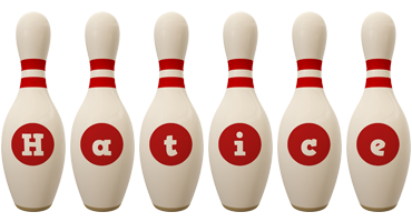 Hatice bowling-pin logo