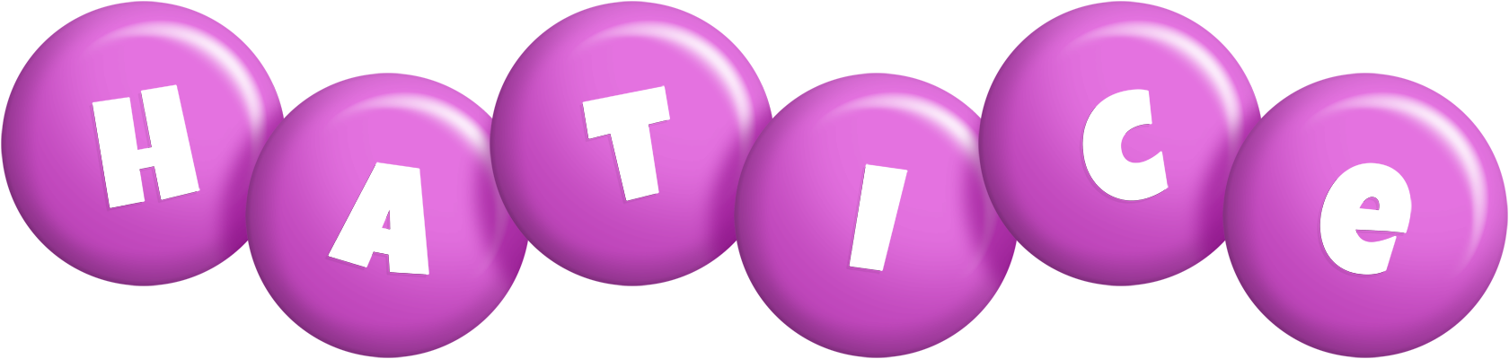 Hatice candy-purple logo