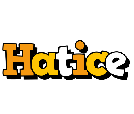 Hatice cartoon logo