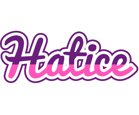 Hatice cheerful logo
