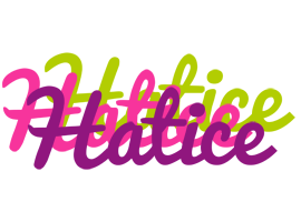 Hatice flowers logo