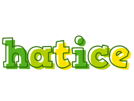 Hatice juice logo