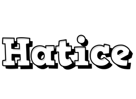 Hatice snowing logo