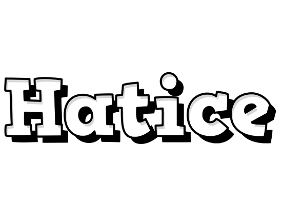 Hatice snowing logo