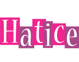 Hatice whine logo