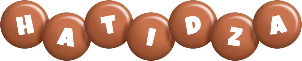 Hatidza candy-brown logo
