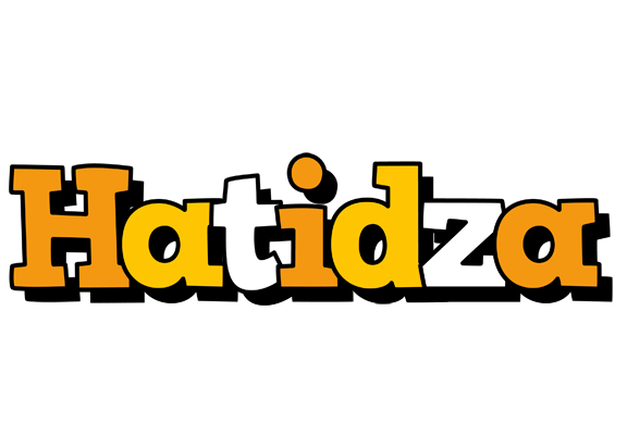 Hatidza cartoon logo