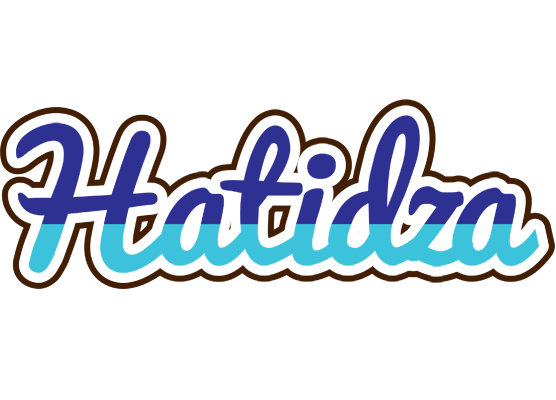 Hatidza raining logo