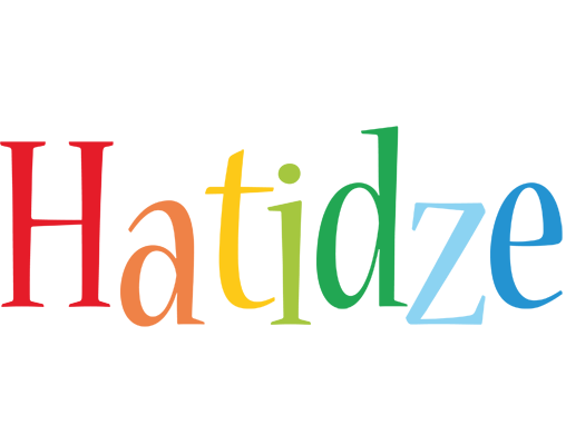 Hatidze birthday logo