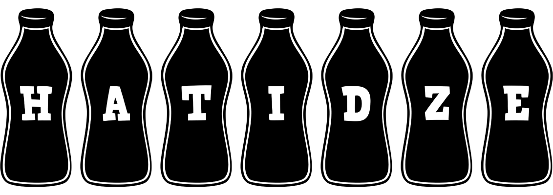 Hatidze bottle logo