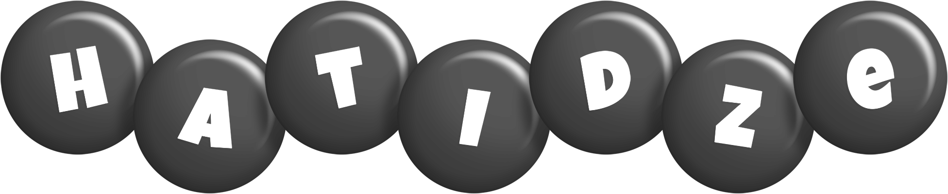 Hatidze candy-black logo