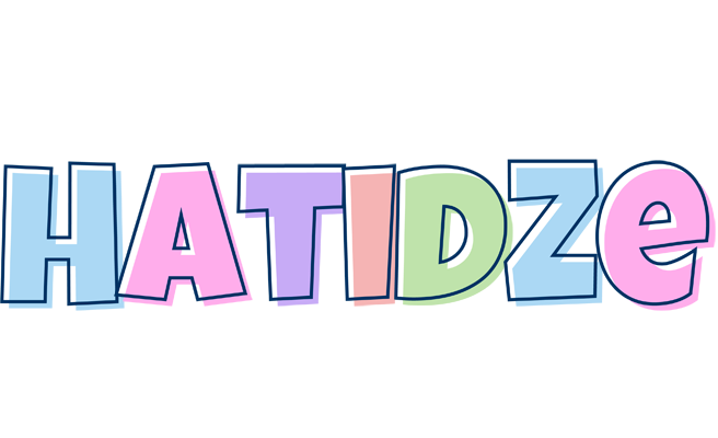 Hatidze pastel logo