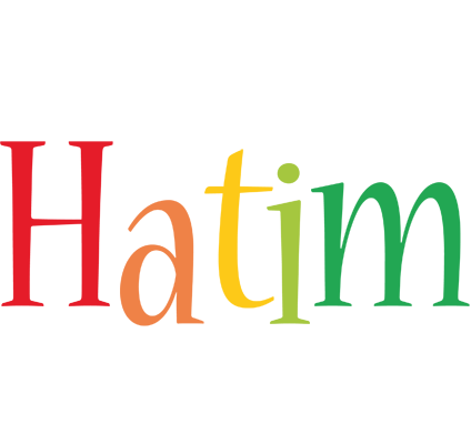 Hatim birthday logo