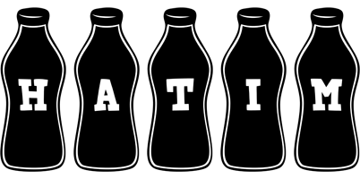 Hatim bottle logo