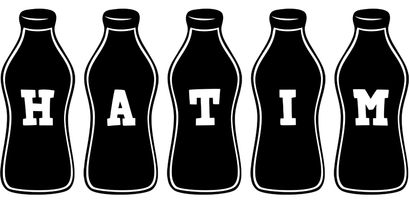 Hatim bottle logo