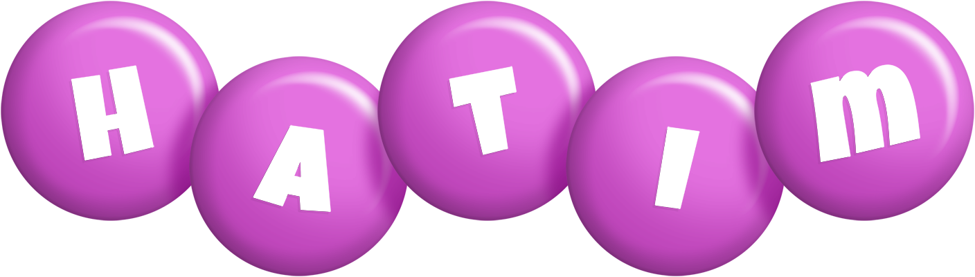 Hatim candy-purple logo