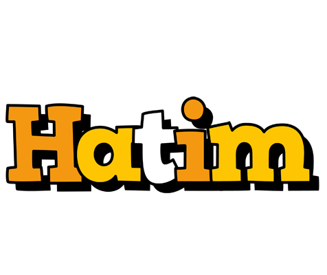 Hatim cartoon logo