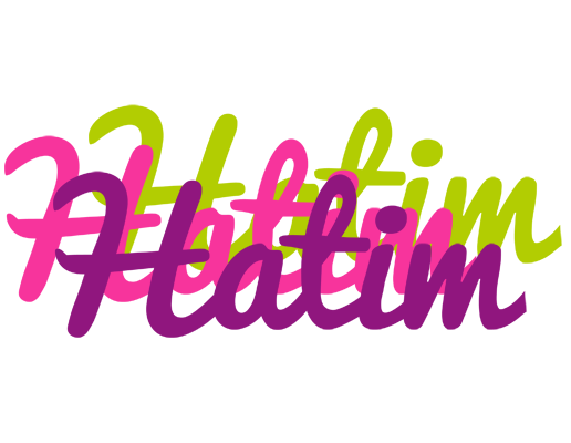 Hatim flowers logo