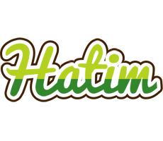 Hatim golfing logo