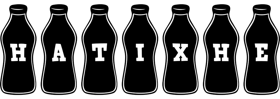 Hatixhe bottle logo