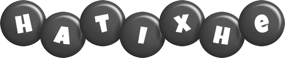 Hatixhe candy-black logo