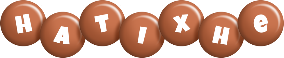 Hatixhe candy-brown logo
