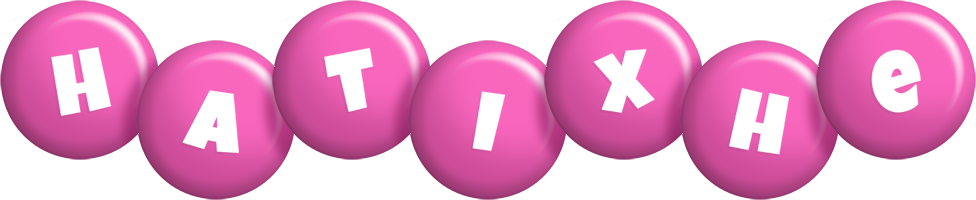 Hatixhe candy-pink logo