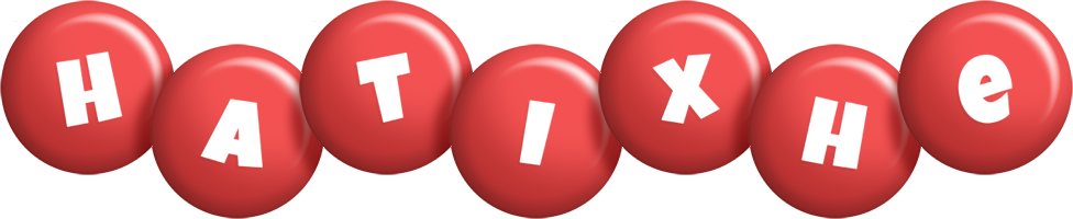 Hatixhe candy-red logo