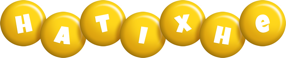 Hatixhe candy-yellow logo