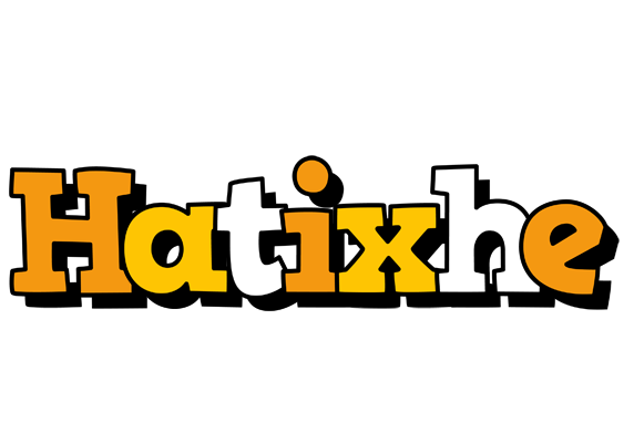 Hatixhe cartoon logo