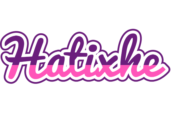 Hatixhe cheerful logo