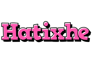 Hatixhe girlish logo
