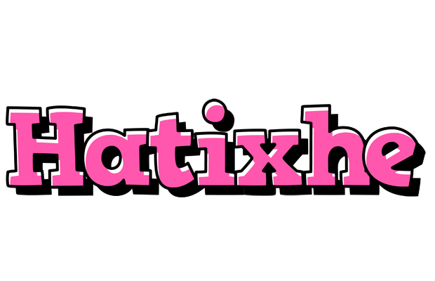 Hatixhe girlish logo