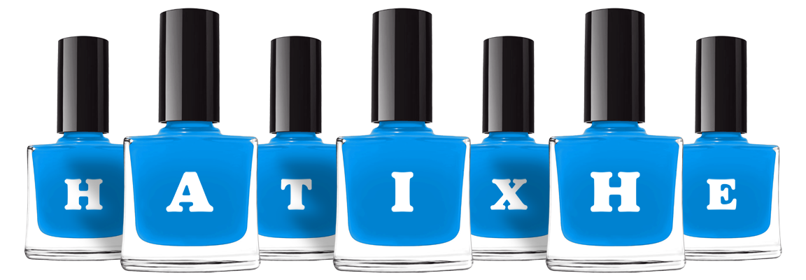 Hatixhe glossy logo
