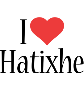 Hatixhe i-love logo