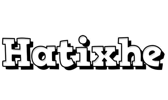 Hatixhe snowing logo