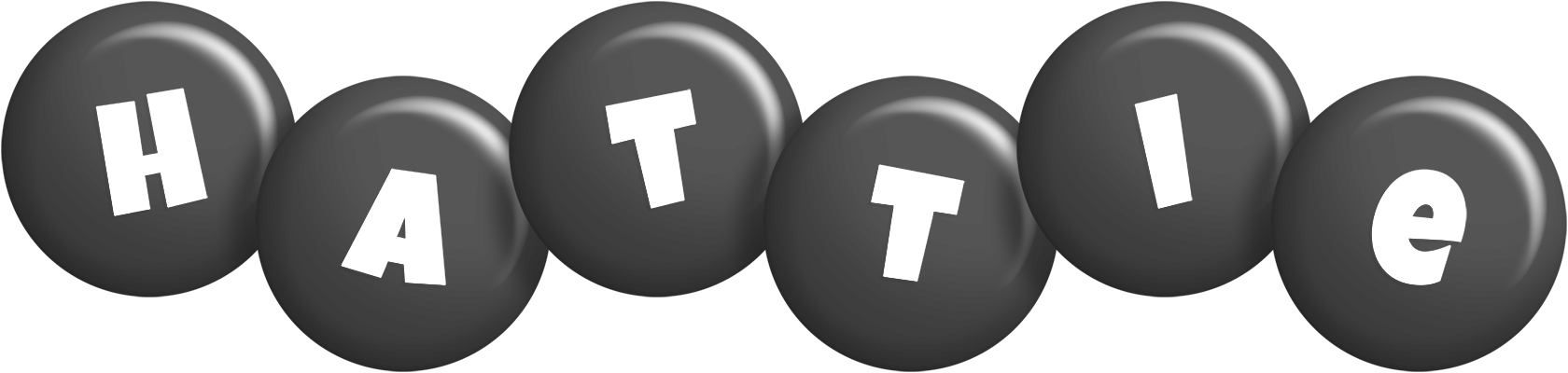 Hattie candy-black logo