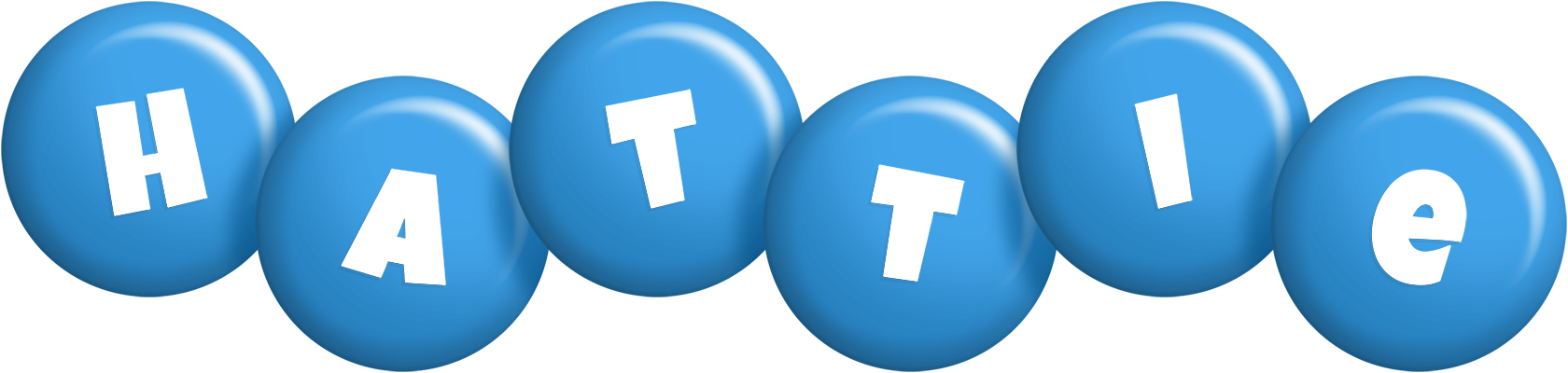 Hattie candy-blue logo