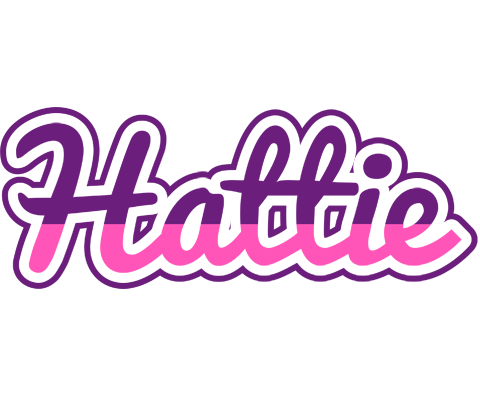 Hattie cheerful logo