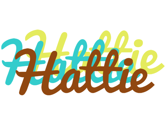 Hattie cupcake logo